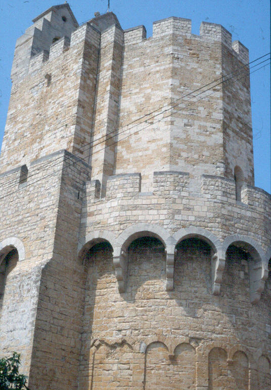 Befestigte Kirche in Saintes-Maries-de-la-Mer, Bouches-du-Rhône 
