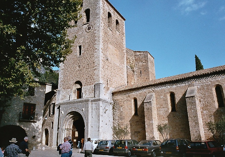L'abbaye de Gellone, à Saint-Guilhem-le-Désert 