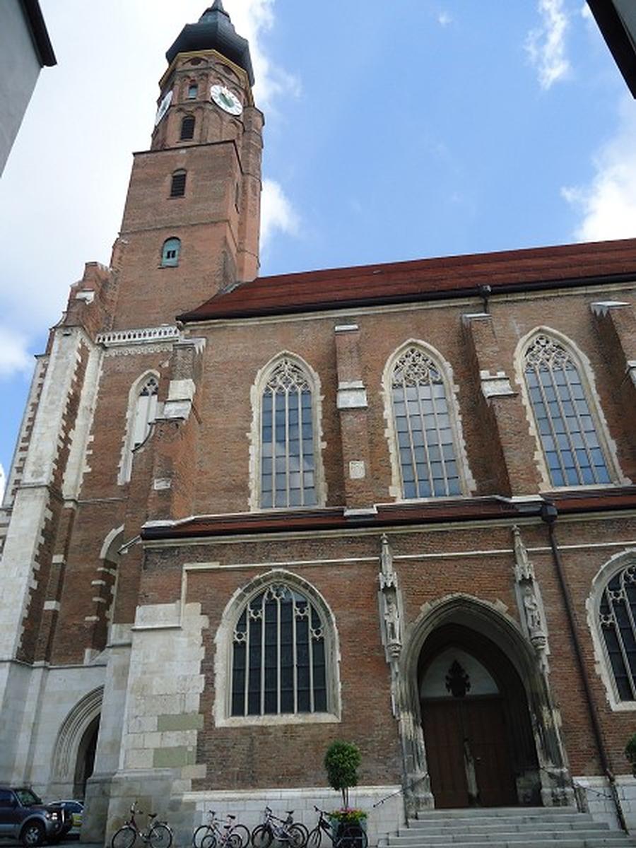 L'église Saint Jacques, de style gothique, de Straubing 