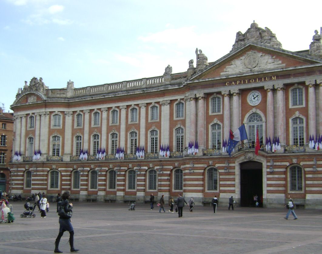 Le Capitole, siège du pouvoir communal, à Toulouse 
