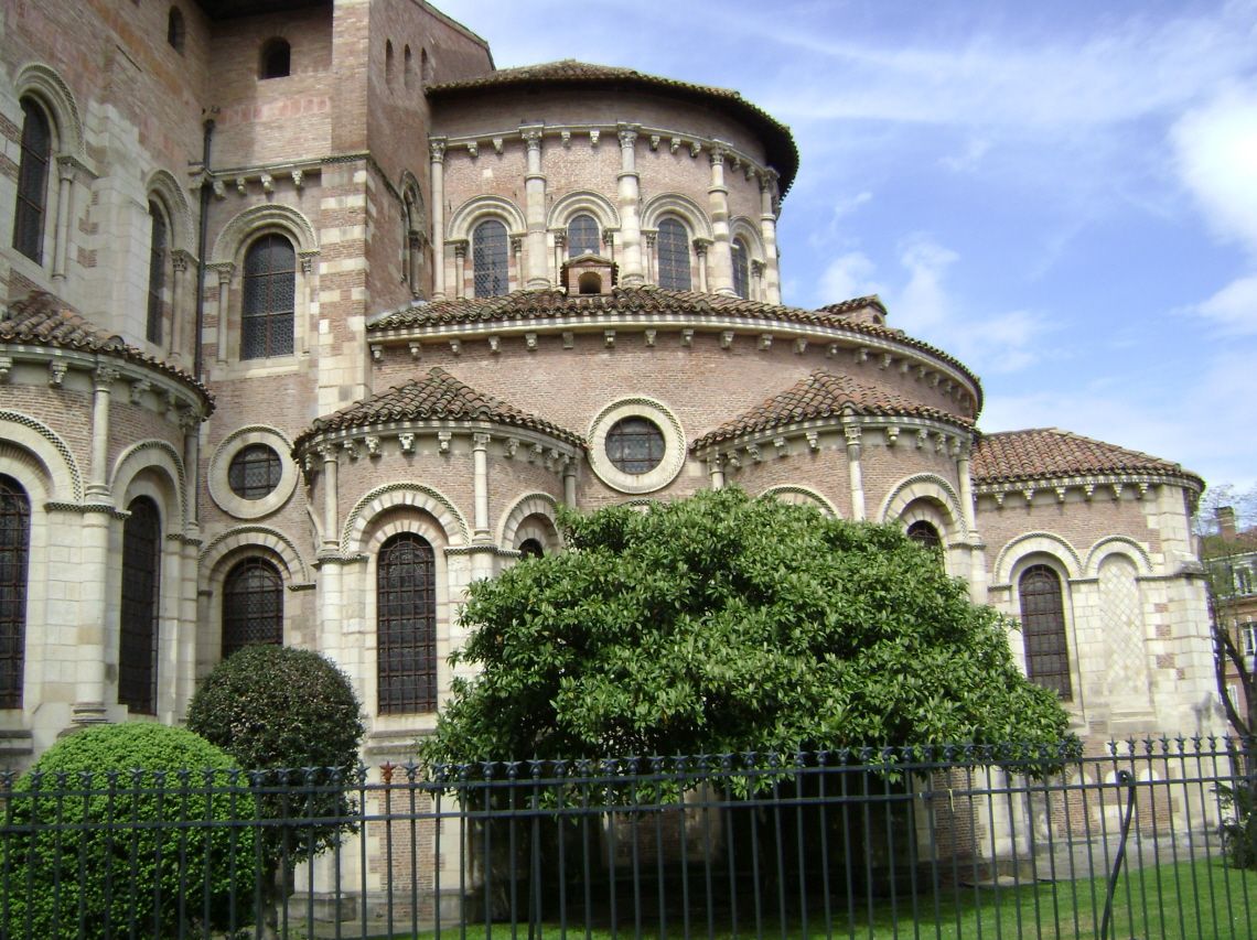 Les absides de la basilique Saint Sernin 