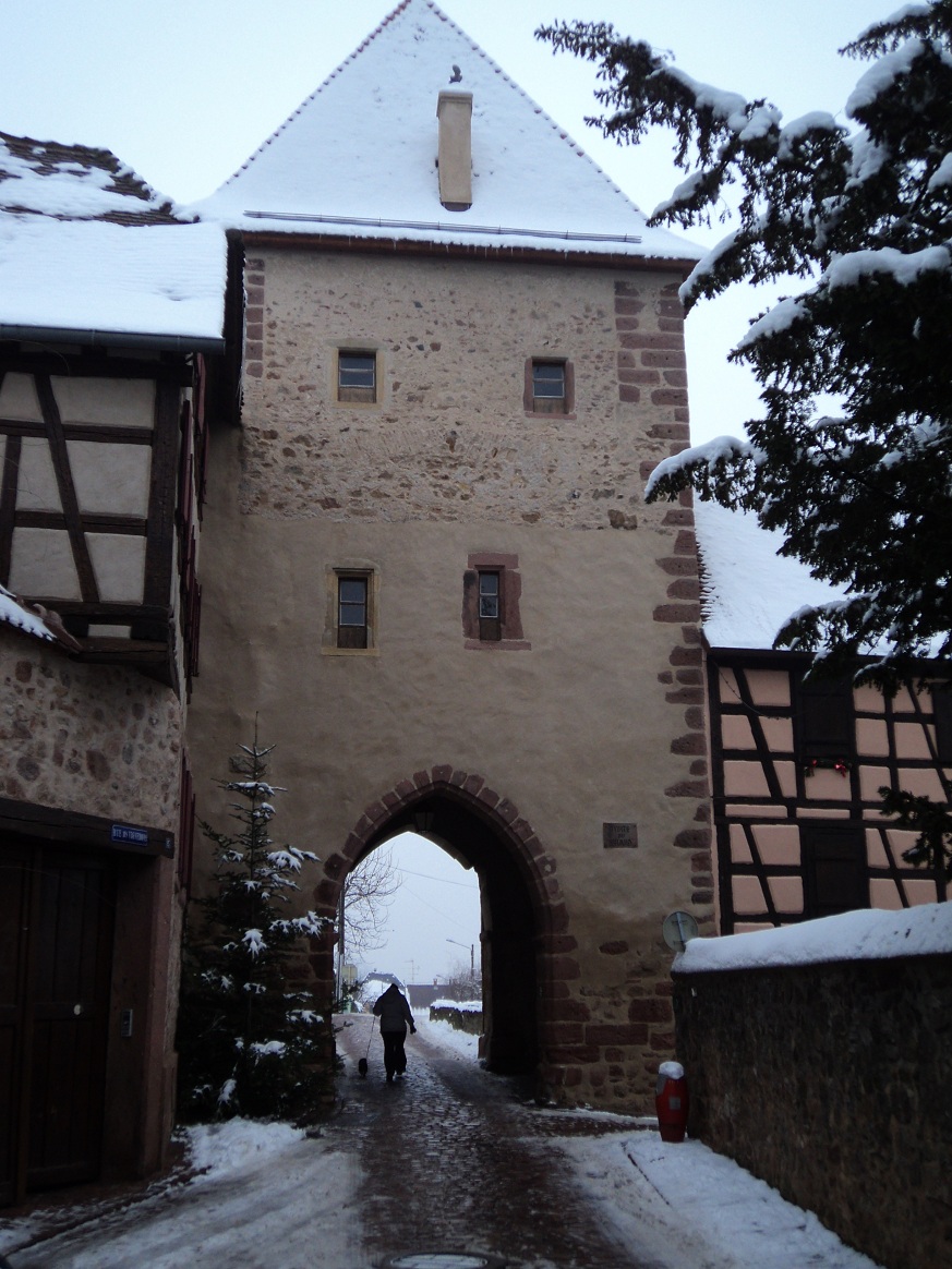 La porte du Brand à Turckheim (Haut-Rhin) 