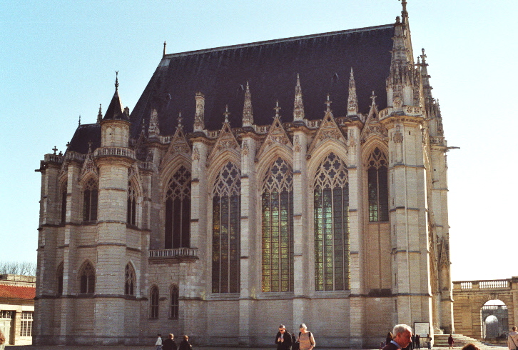 Sainte-Chapelle at Vincennes Castle 