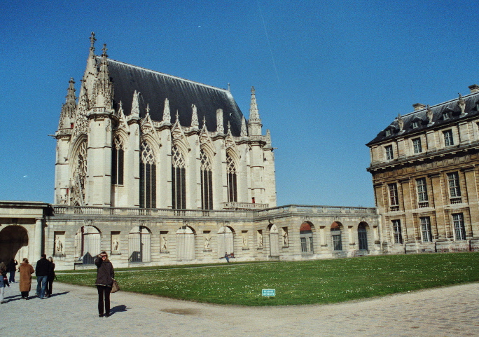 Sainte-Chapelle at Vincennes Castle 