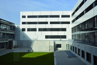 Innenhof der Ruhr-Universität Bochum 