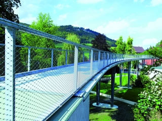 Textilbetonbrücke Albstadt-Lautlingen 