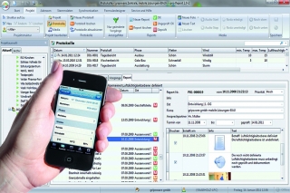 pro-Report – die mobile Baudokumentation (Screenshots: gripsware) 