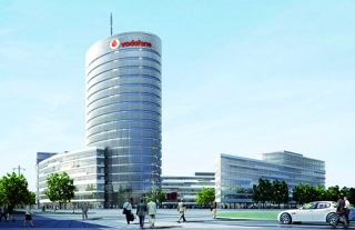 Bauvorhaben Vodafone Campus Düsseldorf (Foto: HPP) 