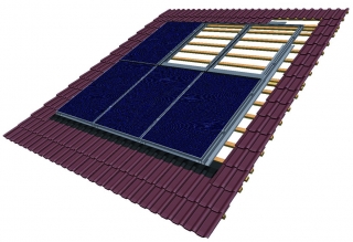 Montagesystem für Laminate und für gerahmte Solarmodule 