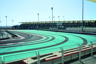 Software für die Formel-1-Rennstrecke in Abu Dhabi 
