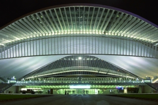 MSH-Profile für Calatravas Gare Liége-Guillemins 