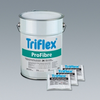 Das Abdichtungssystem Triflex ProFibre dichtet schwer zugängliche Detailanschlüsse langzeitsicher ab 