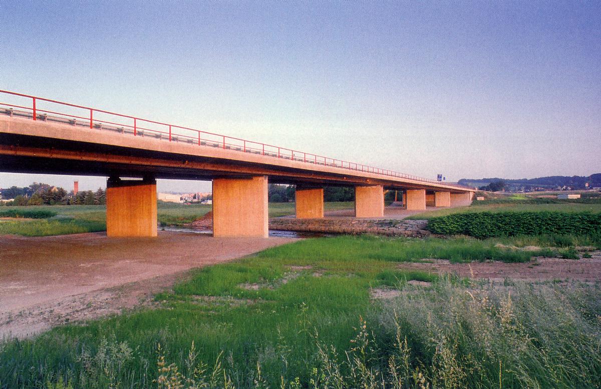 Brücke über die Zwickauer Mulde bei Glauchau 