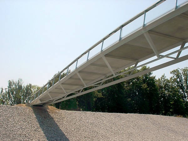 Geh- und Radwegbrücke Escalès, Saint-Sever 