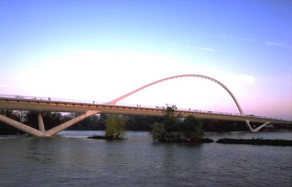 Pont de l'Europe à Orleans 