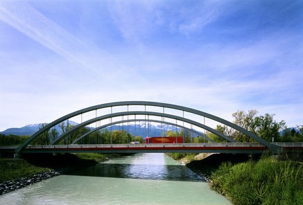 Pont sur la Tiroler Ache 