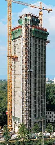 Victoria-Turm, Mannheim Victoria-Turm, Mannheim – Nach seiner Fertigstellung wird der Victoria-Turm mit seinen 97 m Höhe das höchste Gebäude Mannheims sein