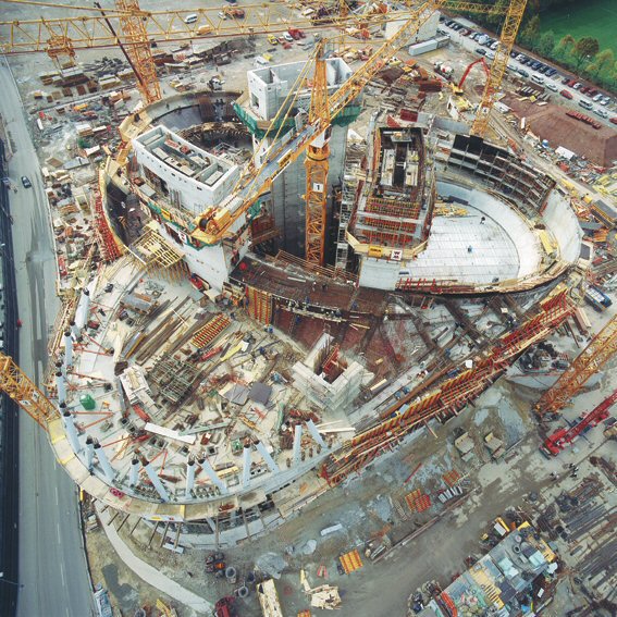 Übersicht Baustelle; Stand Oktober 2004 