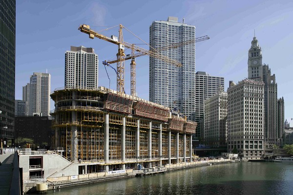 Comprehensive PERI Formwork solution begins for massive Chicago Skyscraper 