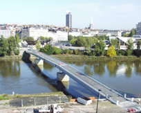 Passerelle sur la Loire à Nantes 