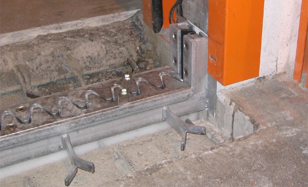 Detail of an installed RB Expansion Joint 