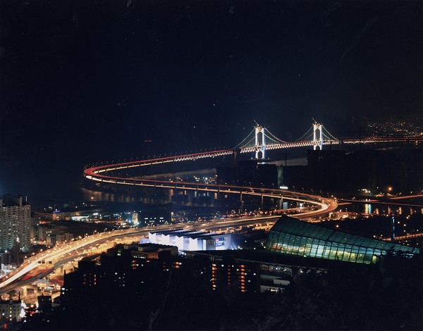 Grand pont de Kwang Ahn à Busan 