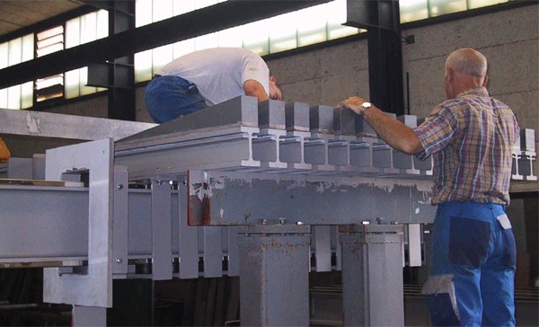 Production of a Modular Expansion Joint of the type LR16 (max. linear movement 1280 mm) 