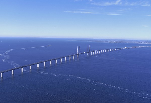 Øresundbrücke bei Malmö 