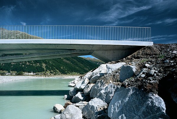 Brücke Gravatscha, Samedan 
