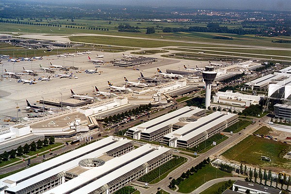 Flughafen München: Passagierbereich 