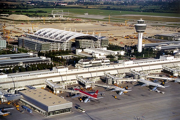 Aéroport de Munich: Tour de contrôle, Aérogare 1, MAC 