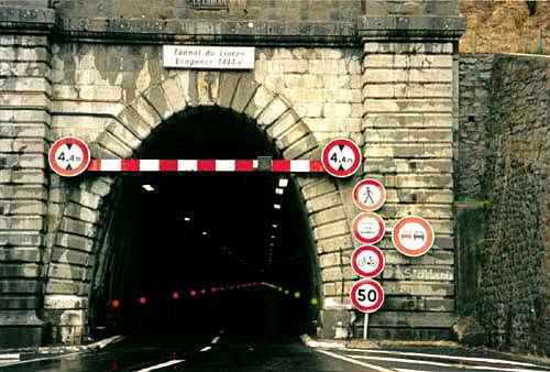 Tunnel routier du Lioran 