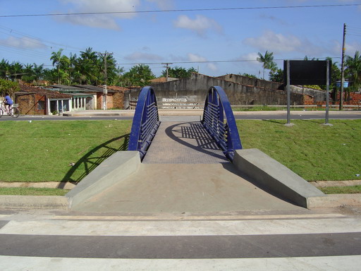 Fußgängerbrücke Avenida Independência, Belém (Pará), Brasilien 
