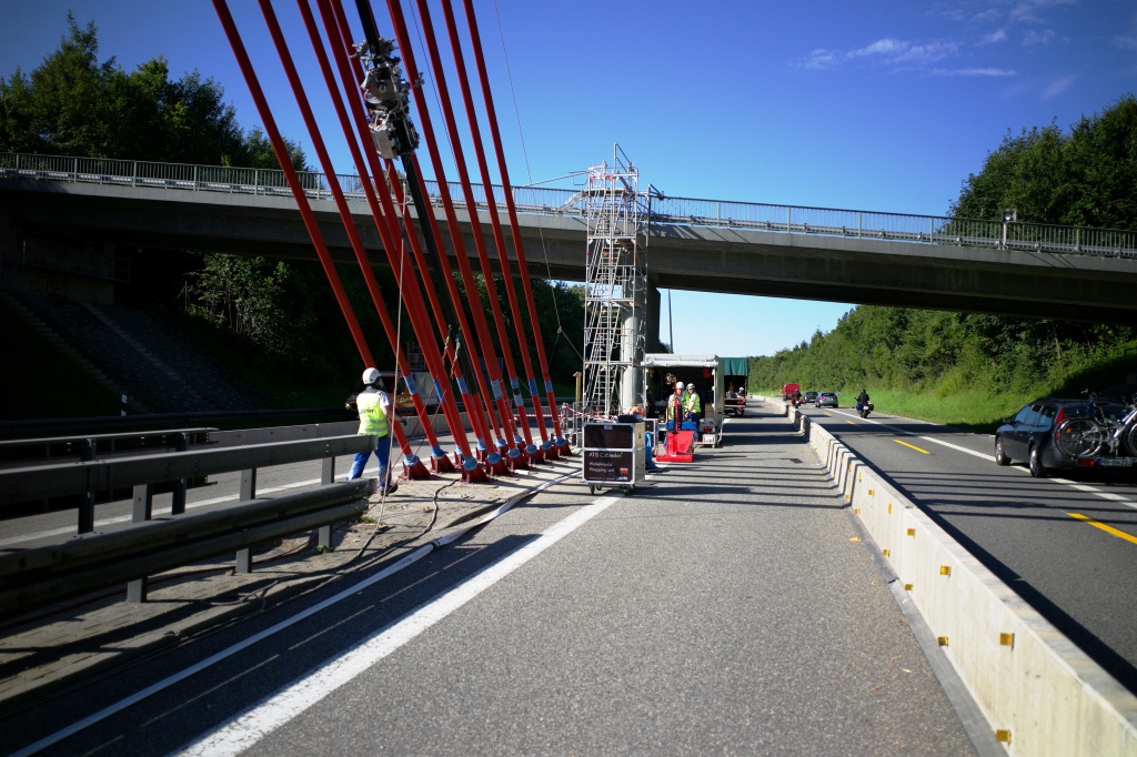 Talbrücke Obere Argen ATIS Seilroboter 