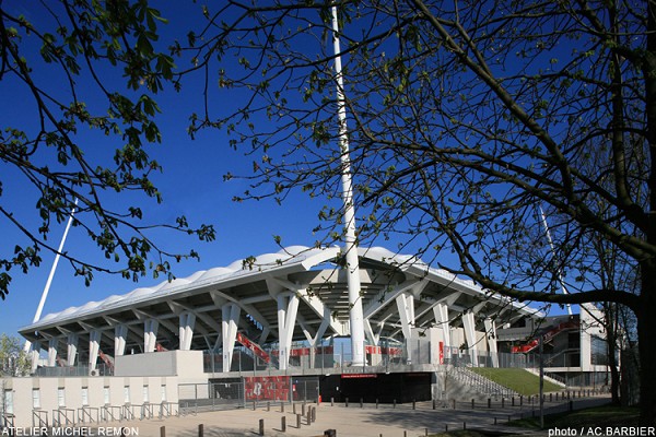 Stade Auguste-Delaune à Reims 