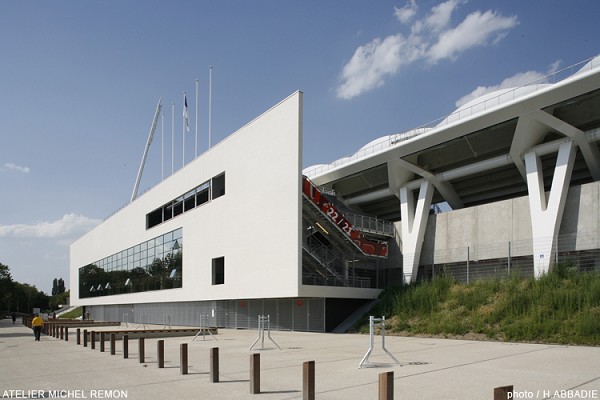 Auguste-Delaune-Stadion in Reims 