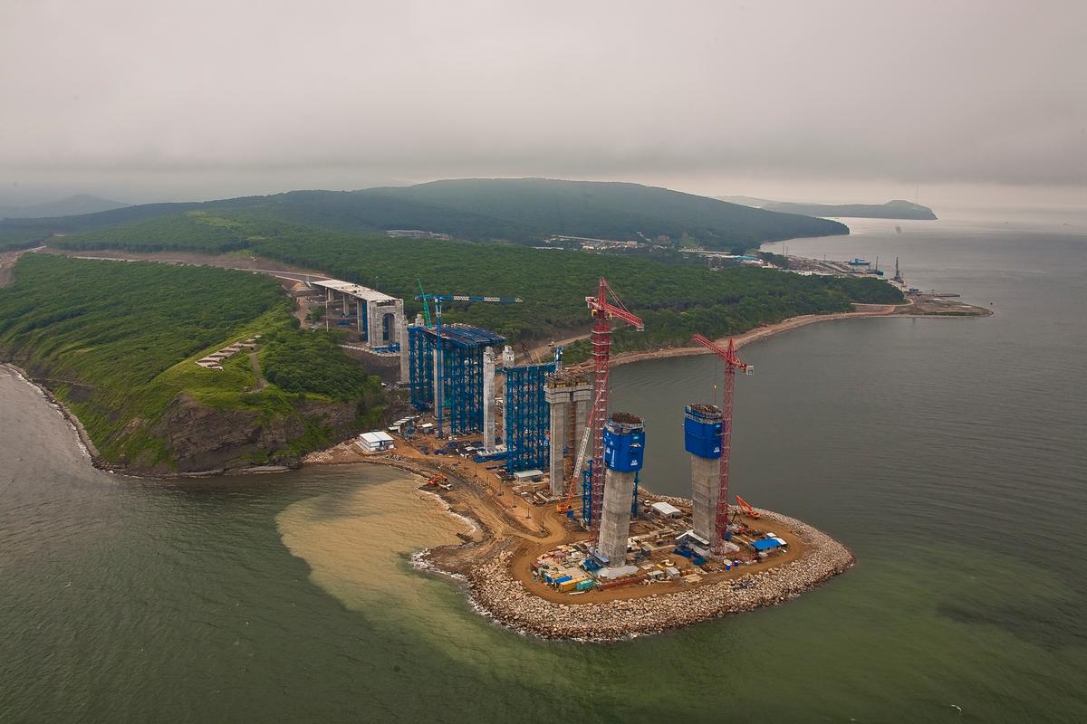Vladivostok Blick von oben 