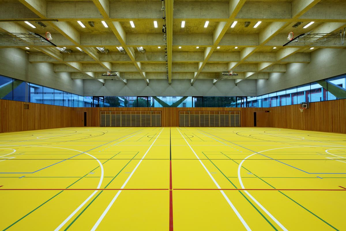 Double gymnasium of the Cantonal School in Chiasso 