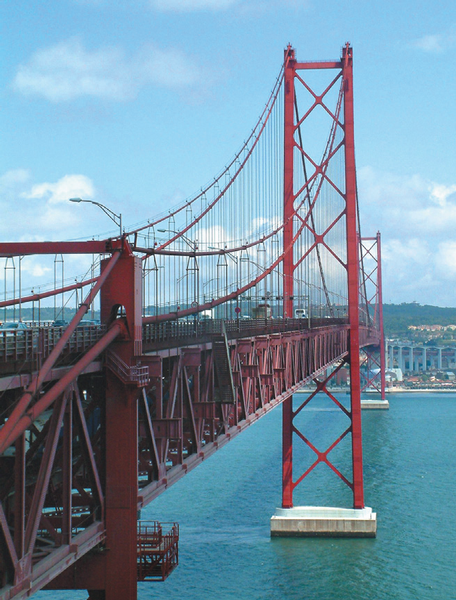 Die Tejo-Brücke – ein besonderes Bauwerk in Lissabon 