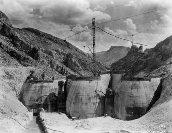 Coolidge Dam, Arizon. (HAER, ARIZ,11-PERI.V,1-23) 