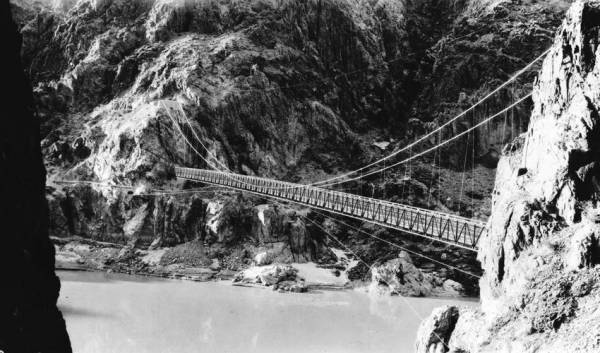 Kaibab Trail Suspension Bridge 
(HAER, ARIZ,3-GRACAN,3-1) 