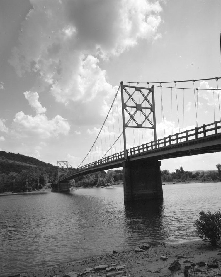 Beaver Bridge Spanning White River at State Highway No. 187, Beaver, Carroll County, AR (HAER, ARK,8-BEAV,1-5)