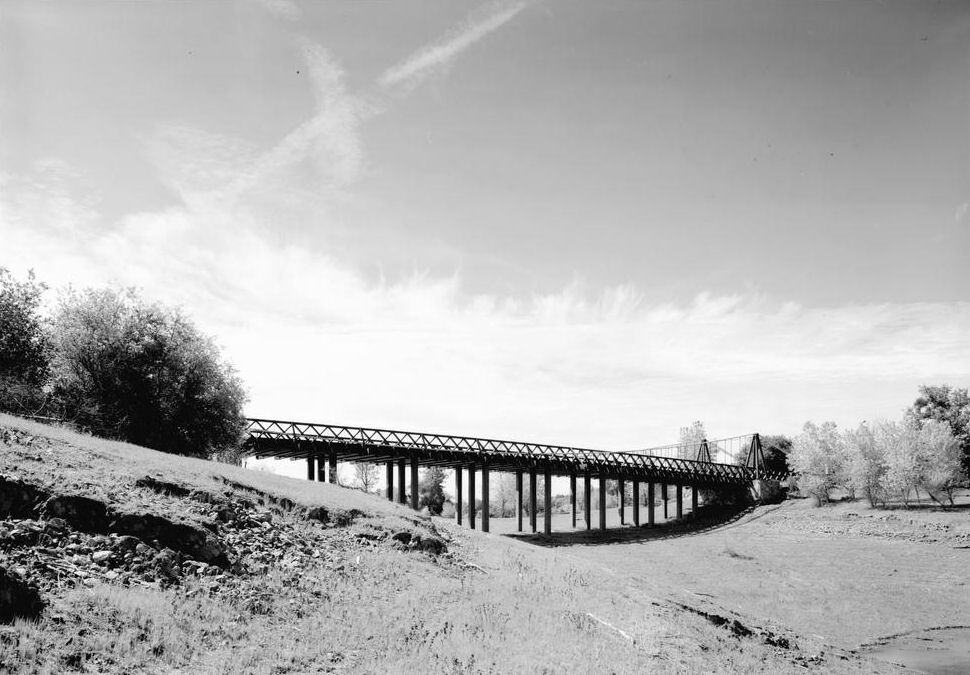 Bidwell Bar Suspension Bridge (HAER CAL,4-ORO.V,1-5) 