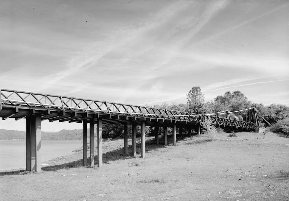 Bidwell Bar Suspension Bridge (HAER CAL,4-ORO.V,1-7) 
