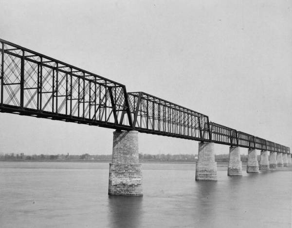 Cairo Bridge, Cairo, Illinois. (HAER, ILL,77-CAIRO,1-2) 