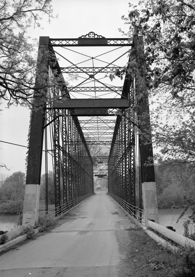 Laughery Creek Bridge Spanning Laughery Creek, Aurora vicinity, Dearborn County, Indiana (HAER, IND,15-AUR.V,1-3)