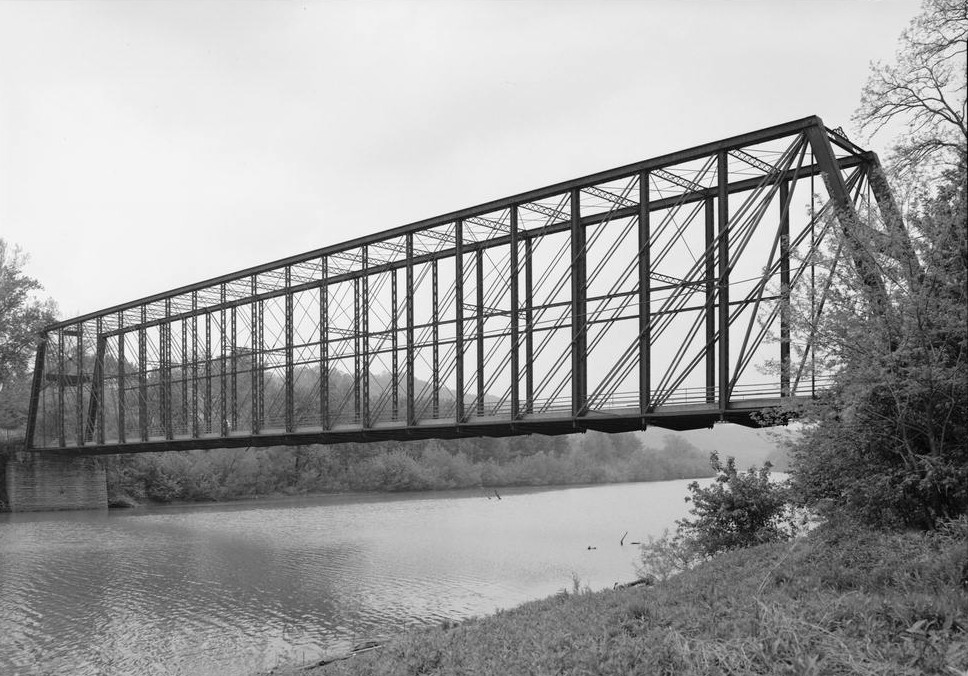 Laughery Creek Bridge Spanning Laughery Creek, Aurora vicinity, Dearborn County, Indiana (HAER, IND,15-AUR.V,1-4)