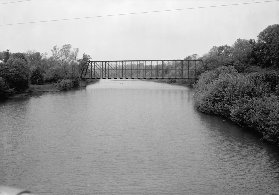 Laughery Creek Bridge Spanning Laughery Creek, Aurora vicinity, Dearborn County, Indiana (HAER, IND,15-AUR.V,1-6)