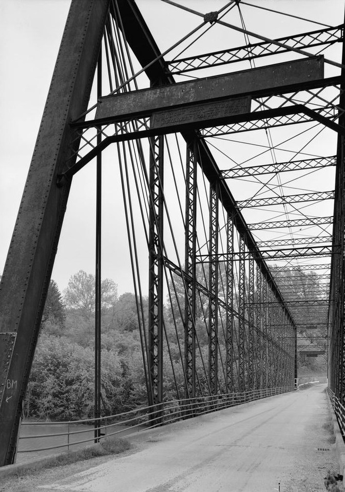 Laughery Creek Bridge Spanning Laughery Creek, Aurora vicinity, Dearborn County, Indiana (HAER, IND,15-AUR.V,1-7)