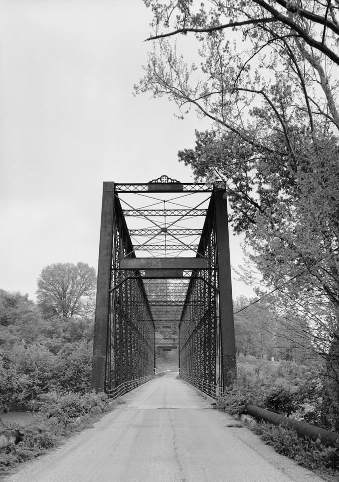 Laughery Creek Bridge Spanning Laughery Creek, Aurora vicinity, Dearborn County, Indiana (HAER, IND,15-AUR.V,1-8)